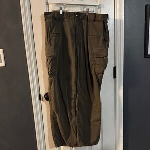 5.11 Tactical Men's Dark Green Cargo Pants
